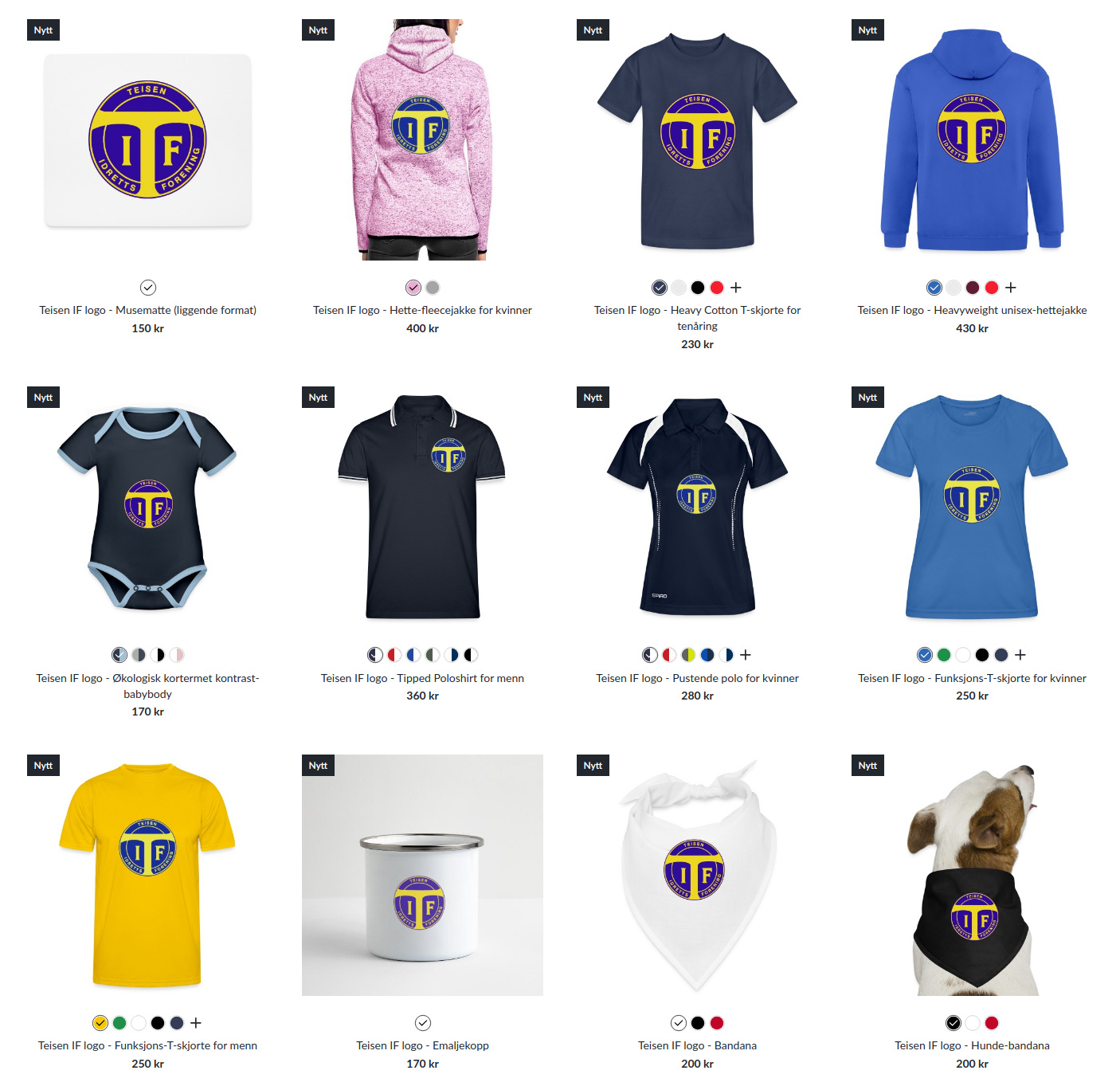 Teisen Idrettsforenings logo